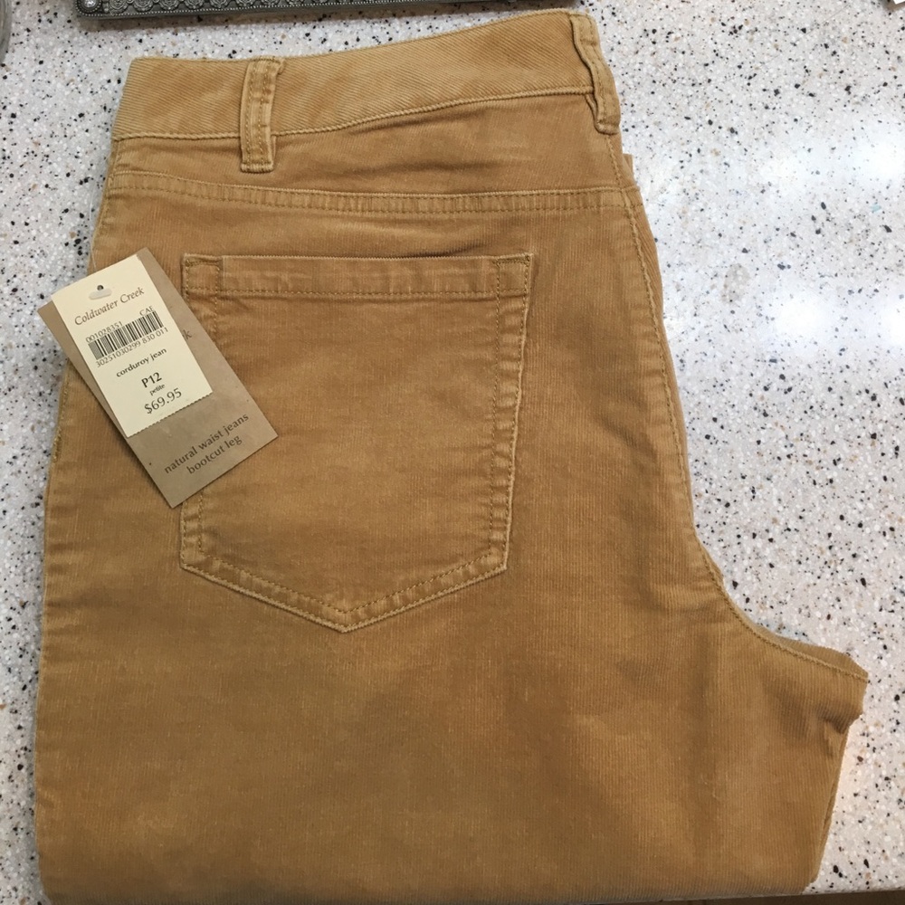 Coldwater Creek Women's Boot Cut Jeans - Brown